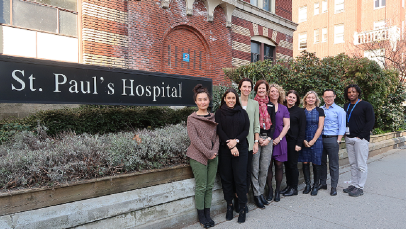 A group photo of the Bleeding Disorders Clinic.